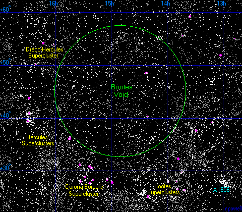 A map of the Bootes Void