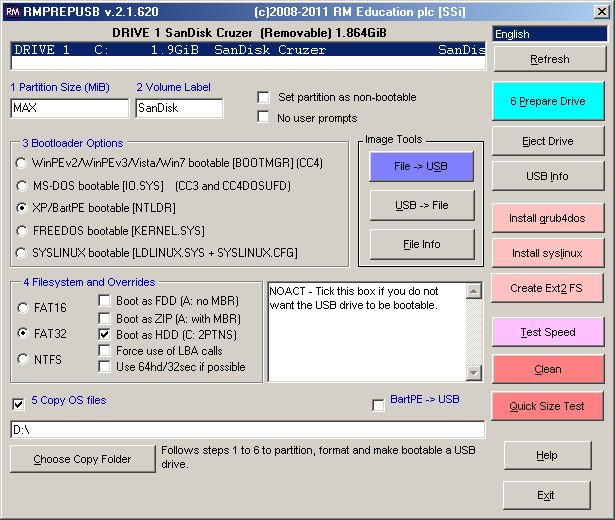 ms dos 6.22 iso usb