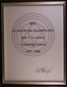 IBM Academy Technology Council 1997–2000