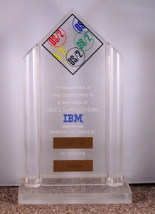 IBM OS/2 Award for PMPrintf